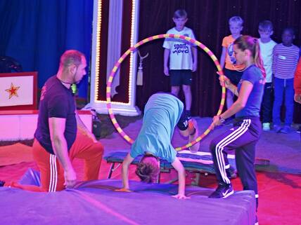 So schön ist das Zirkusprojekt an der Grundschule Luthe.