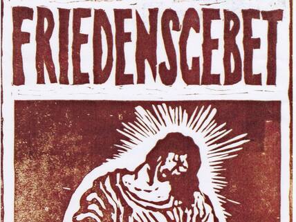 Aufruf zu den Friedensgebeten in Leipzig: Flugblatt aus Christoph Wonnebergers Archiv.